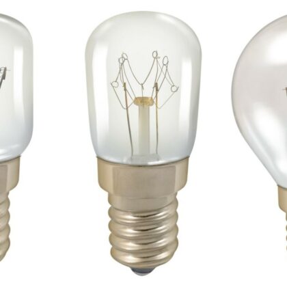 2 x Oven Bulb Pygmy Appliance Lamp 15W 25W or 40W E14 Warm White Crompton