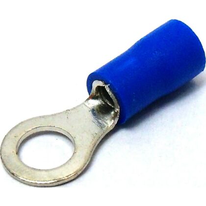 Insulated Ring Terminal Crimp Connector 16-14AWG Pack of 10