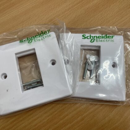 Schneider Electric 1 Module Euro Module Front Plate - Ultimate GU8050 X 2