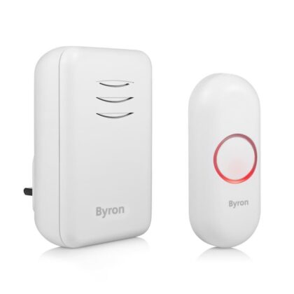 Plug In Wireless Doorbell Set Byron DBY-22312UK