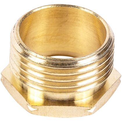 25mm Short Male Brass Bush for Electrical Conduit