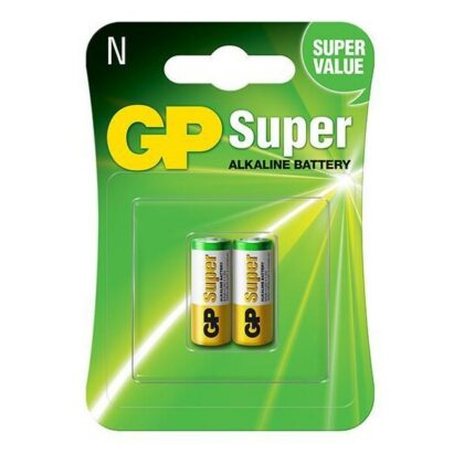 GP Super LR1 N Type 1.5V Alkaline Battery Pack of 2