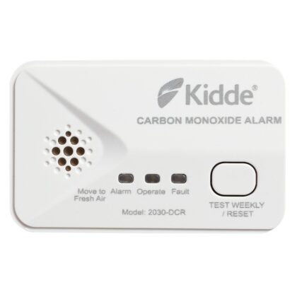 10 Year Life Carbon Monoxide CO Detector AA battery Alarm Kidde 2030-DCR