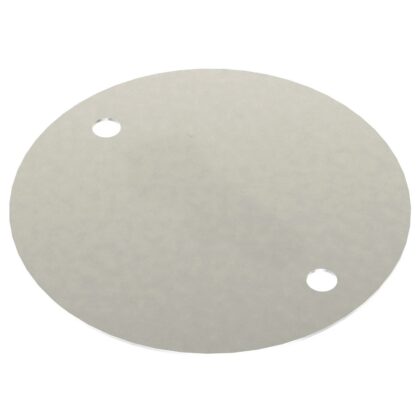 Galvanised Steel Conduit Box Lid Light Duty Pack of 10