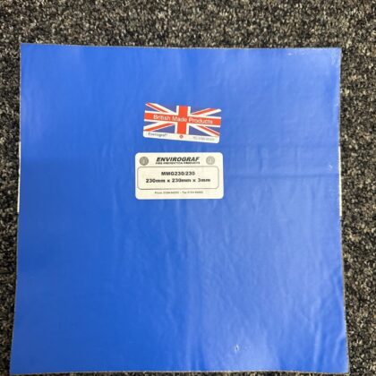 Fire  Acoustic Protection Gaskets For Metal Boxes 230mm 230mm x 3mm pack 2