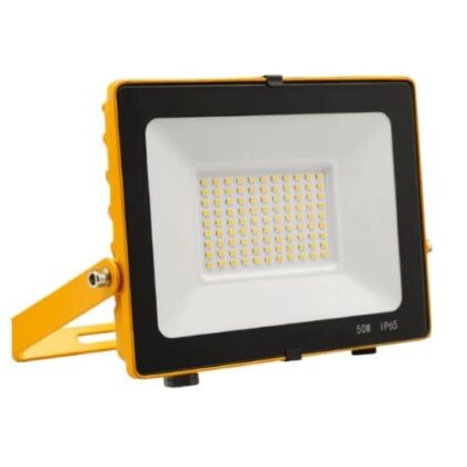 Red Arrow 50W SLIMLINE  LED Site Floodlight Yellow 6500K - FLAC50Y