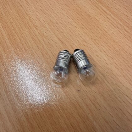2.5V MES E10 0.3A Torch bulb lamp 2 pack