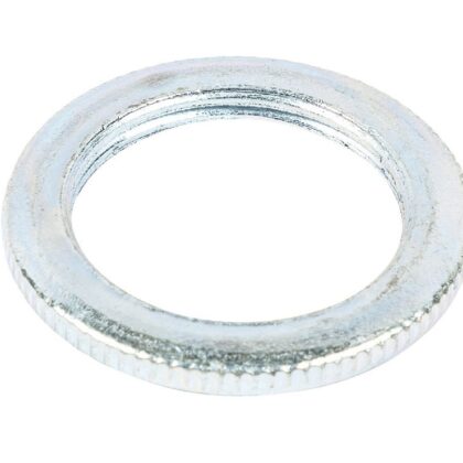 25mm Galvanised Steel Conduit Milled Edge Lockring