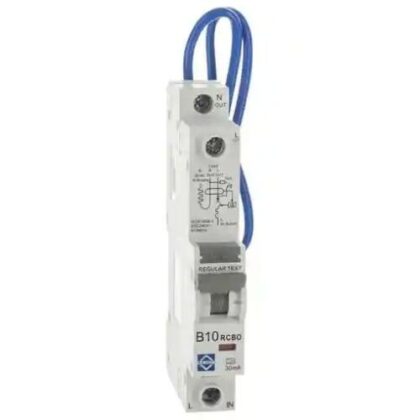 Lewden Compact RCBO-10/30/SPA RCBO 10A 30mA 6kA