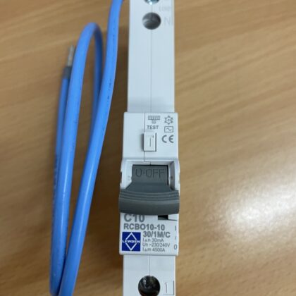 Lewden Compact RCBO10-10/30/1M/C RCBO C10A 10KA TYPE AC
