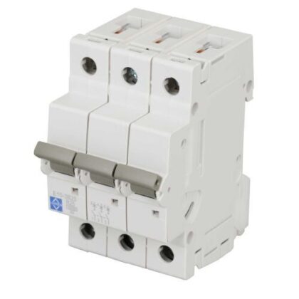 Lewden 25A Type B Triple Pole MCB E10-3B25