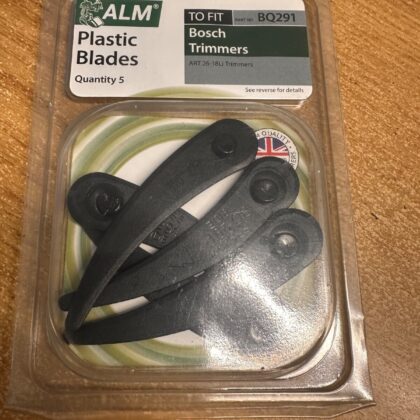 Bosch Trimmers ALM 5x Plastic Blades BQ291 ART 26-18Li Strimmer F016800372