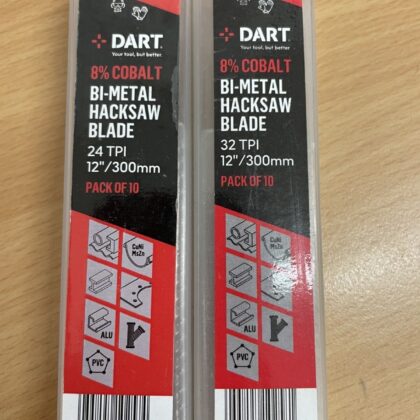 10x Bi-Metal Cobalt Hacksaws Blades 12" 300mm 8% Cobalt High-Performance