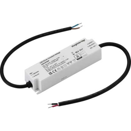 24V DC Constant Voltage LED Driver Transformer 60W IP67 Knightsbridge 24DCIP60P