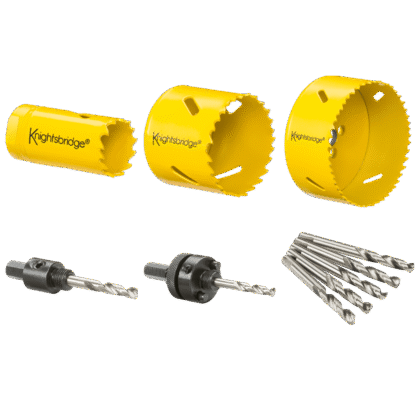 20-90mm Bi Metal Holesaw 4/6 TPI Stainless Steel Die Cast Metal Plastic Hardwood