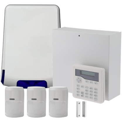 Compact Wired Intruder Burglar Alarm System Kit and Accessories Eaton I-ON10