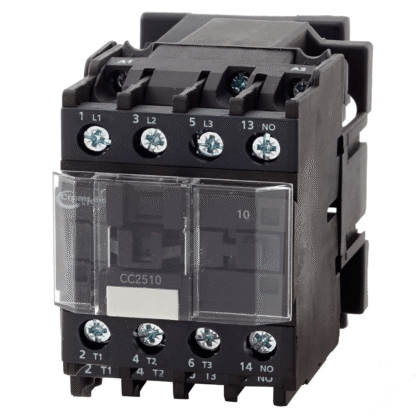 3 Pole Contactor 32A 24VAC Newlec NLC32024