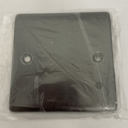 PREMSPEC PS8180/BN 1 GANG STYLE BLACK NICKEL CURVED BLANK PLATE
