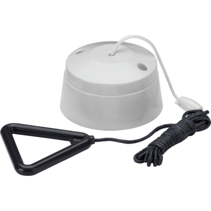 Bathroom Pull Cord Switch 10AX 2 Way IP20 Part M Compliant Knightsbridge