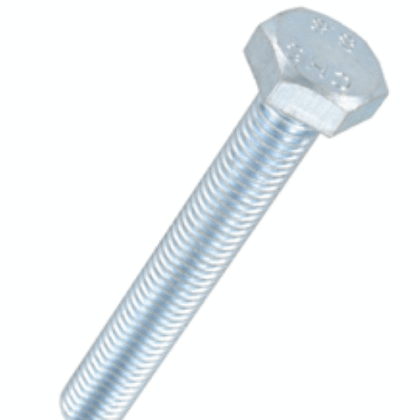 DELIGO ISS625 PACK OF 200 HEX SET STEEL SCREWS M6 X 25