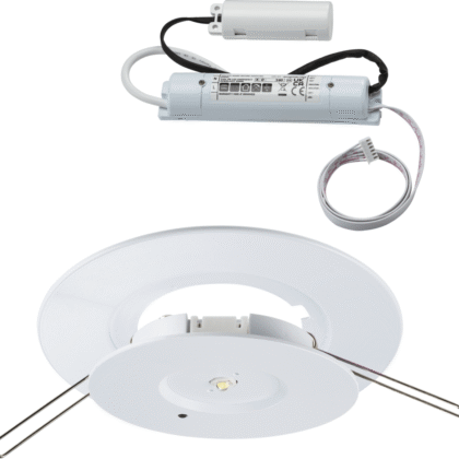 3W LED Recessed Emergency Downlight Non Maintained