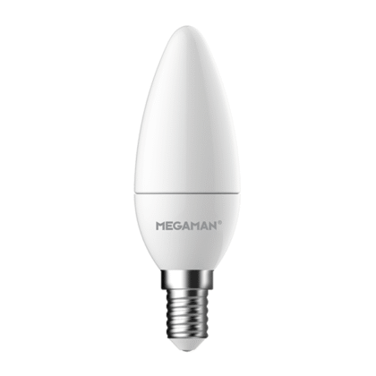 LED Candle Light Bulb 2.9W E14 Warm White 2700K Megaman 143300 x2