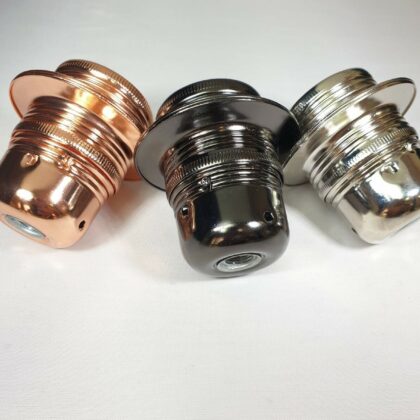 Lamp Holder Unswitched ES E27 or B22 BC light lamp bulb Holder Antique Retro