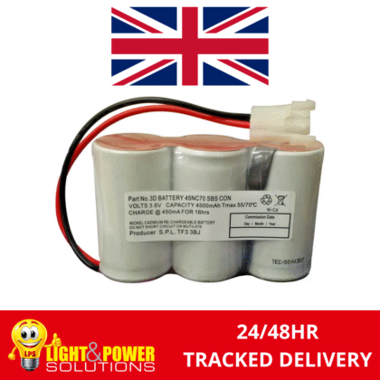 SPL 3D Emergency Lighting Battery 45NC70 4500mAh 3.6V