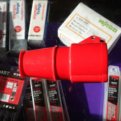 415V 16A Pin 3P+E Industrial Site Plug Connector Garo S316-6