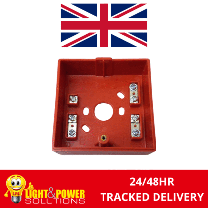 Back Box for Fike 403-0006 Sita Manual Call Point Red