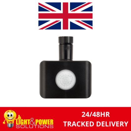Saxby Salde PIR Sensor IP65 - Matt Black