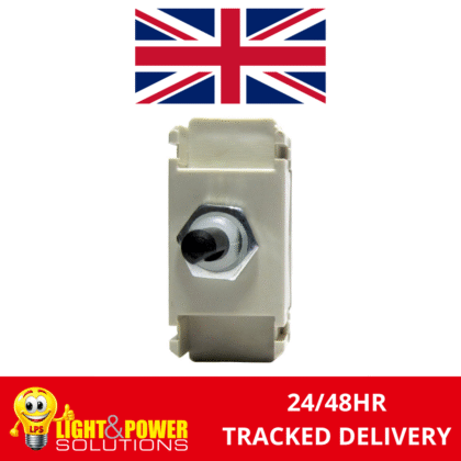 Varilight Single 2 Way Push On Off Dummy Dimmer Switch Module 6A