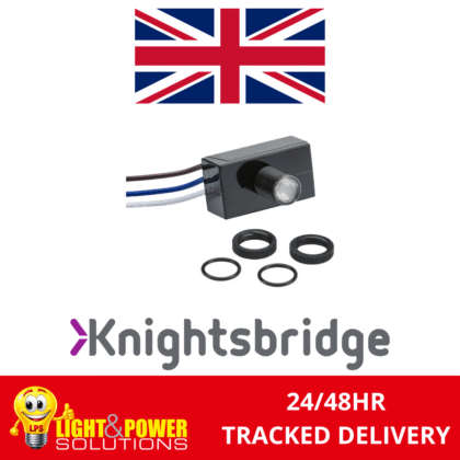 Knightsbridge 230V 5A IP65 Dusk To Dawn Photocell Sensor Switch