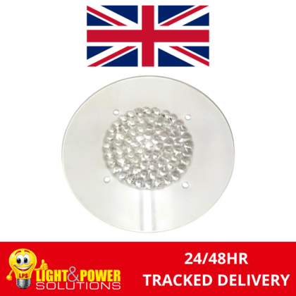 Flat Glass Shade for Flush Ceiling Light