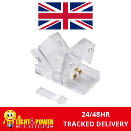 Knightsbridge 12V / 24V IP65 LED Flex Strip to Strip Connector - Single Colour