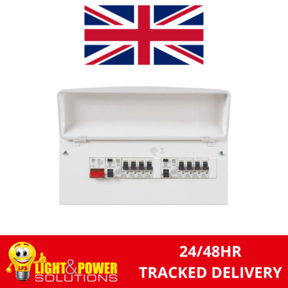 MK Sentry 16 Way Consumer Unit with 100A Switch 2x 63A RCCBs and 10x MCBs