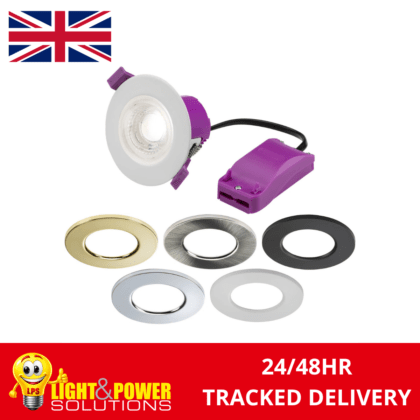 Knightsbridge RenuLED Fixed - 6W IP65 Fire-rated LED Downlight with 3 x CCT