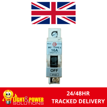 Bill 32A Type 3 Single Pole MCB M9 3T321