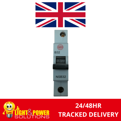 Wylex NSB 32A Type B Single Pole MCB B32 240V NSB32