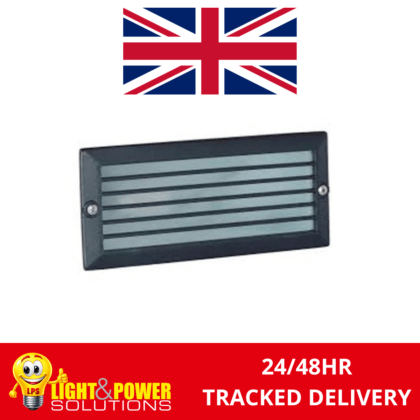 Enluce Black Outdoor Brick Wall Light EL-YG-7004