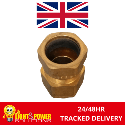 BS6121 25mm Brass Armoured Cable Gland CW 25