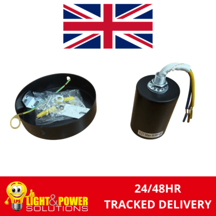 x2 Wall Light Kits Black - Ledsone