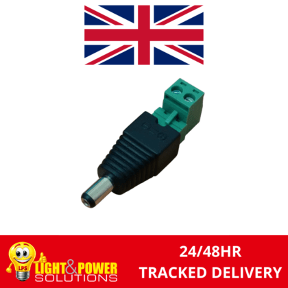Xvision 2.1mm DC Plug - Screw Type Terminal Adaptor DCP-B