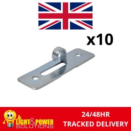 CEILING HOOK PLATE LIGHT FIXING BRACKET/ PACK OF 10